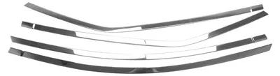 Produktbild von Fensterleisten Fensterrahmen für Toyota Corolla 2013-2019 Stufenheck Silber 10x
