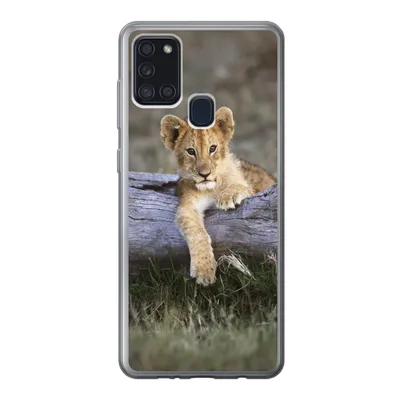 Produktbild von MuchoWow® Handyhülle Schutzhülle Hülle für Samsung Galaxy A21s Jungtier - Tier - Natur Silikon Softcase Handy Hülle - Hartschale