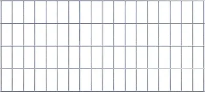 Immagine prodotto di Larghezza della griglia 5 x 10 cm - Dimensioni: 90 x 40 cm