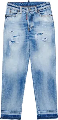Produktbild von Dsquared2 Kids Dq2241 Hosen Blau 16 Years Junge Blau 16 Years