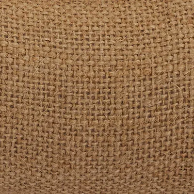 Jute-Zugluftstopper, 90 cm, Braun, rustikales Design