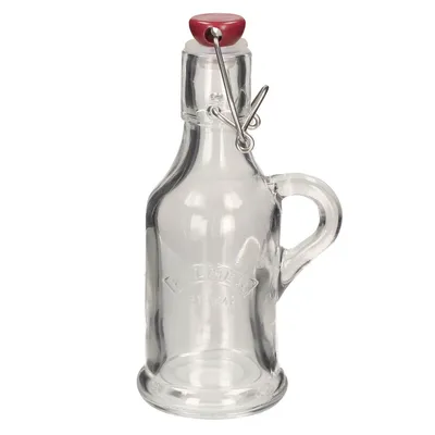 Obrázek produktu pro Konzervační láhev s otočným víčkem a rukojetí, 200 ml