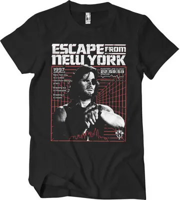 Produktbild von Escape From N.Y. 1997 T-Shirt - Small  - Black