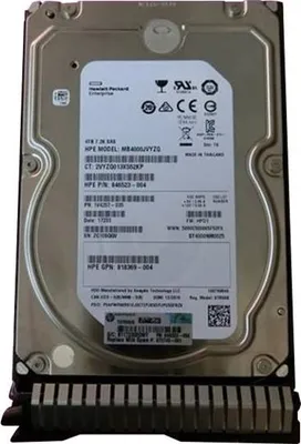 Produktbild von HPE Dual Port - Festplatte - 4 TB - Hot-Swap - 3,5" LFF (8,9 cm LFF)
