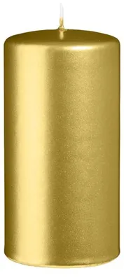 Produktbild von Stumpenkerzen Italiengold 120 x Ø 60 mm, 12 Stück