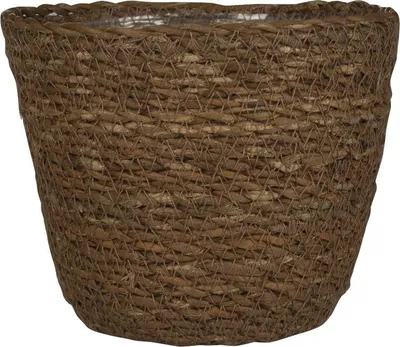 Produktbild von Ter Steege Pflanzenkorb - Seegras - braun - 15 x 12 cm