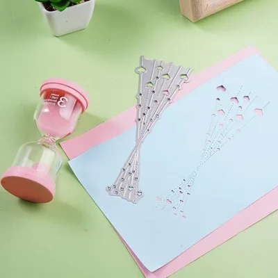Herzförmige Stanzschablonen für Weihnachten, dekorative Schneidformen für Scrapbooking und Karten, DIY Herz- und Sternmotive