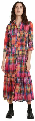 Produktbild von Desigual Damen Vila Midi Hemdblusenkleid S