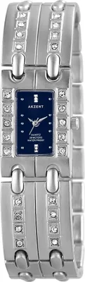 Produktbild von Akzent Damenuhr mit Metallarmband