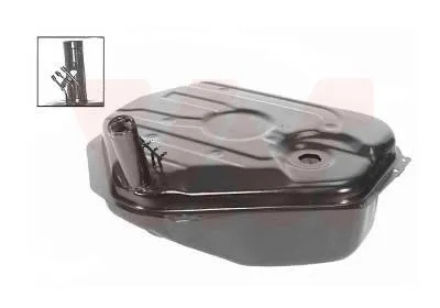 Produktbild von VAN WEZEL Kraftstofftank Kraftstofftank für BMW 5 Limousine (E28) 70L 0605081