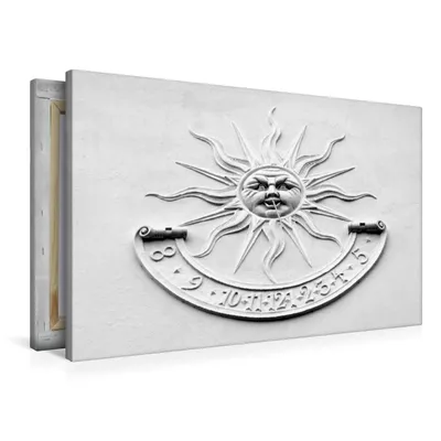 Produktbild von Calvendo Textil-Leinwand 90 cm x 60 cm quer Sonnenuhr, CALVENDO; 7374507