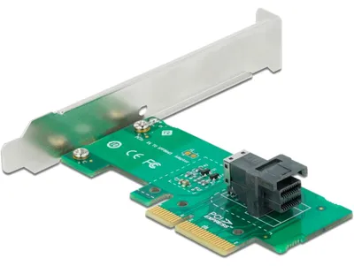 Produktbild von Delock PCI Express x4 Karte zu 1 x intern SFF-8643 NVMe - Low Profile Formfaktor