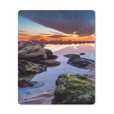 Produktbild von MuchoWow® Mauspad Mousepad Felsen - Wasser - Natur 30x40 cm - Mousepads - Maus Mat - Pad - Mausunterlage - Mausmatten
