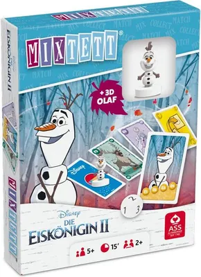 Produktbild von ASS ALTENBURGER Mixtett - Disney Die Eiskönigin Olaf Kartenspiel