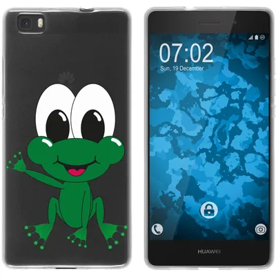 Produktbild von PhoneNatic Case kompatibel mit Huawei P8 Lite 2015 (1.Gen.) Silikon-Hülle Cutiemals M2