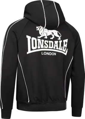 Immagine prodotto di Giacca tuta da uomo con cappuccio regular fit ACHAVANICH Nero/Bianco L Lonsdale