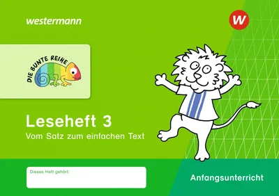 Produktbild von DIE BUNTE REIHE - Deutsch 3. Leseheft
