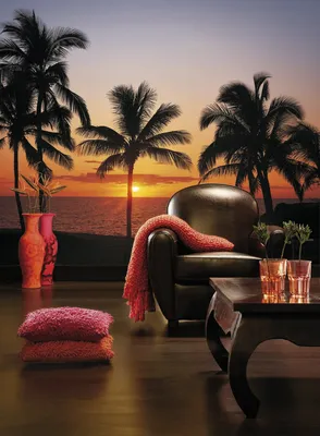 Produktbild von Papier Fototapete - Hawaii - Größe 368 x 254 cm