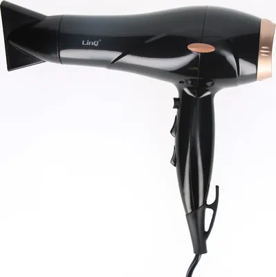 Image de LinQ, Sèche-cheveux professionnel 2600W, Or