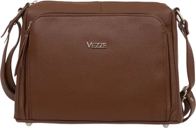 Image de Sac en cuir Vezze Boria marron, qualité italienne