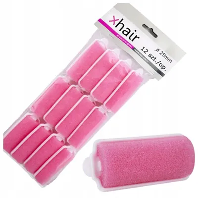 Image de xhair Rouleaux Coiffants Mousse Fins 25mm pour Nuit