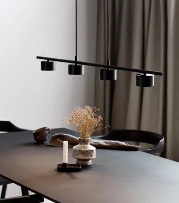 Produktbild von Hängeleuchte Nordlux Clyde LED Schwarz Hängelampe Pendelleuchte