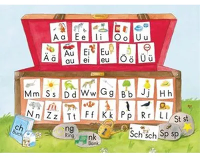 Immagine prodotto di Frohes Lernen 1. Schreibtabelle in Druckschrift Klasse 1. Ausgabe Bayern