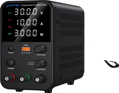 Obrázek produktu pro Programovatelný stejnosměrný napájecí zdroj, výstup 30 V, proud 10 A, WPS3010H 30V 10A