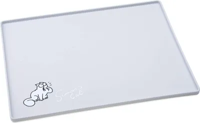 Zdjęcie produktu dla Cat Mat For Bowl L Karlie 40X30X1Cm Gray