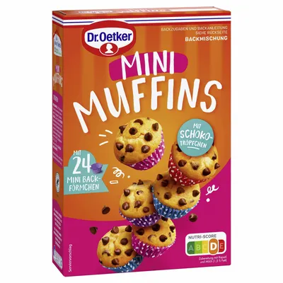 Immagine prodotto di Oetker, mini muffin (confezione da 280g)