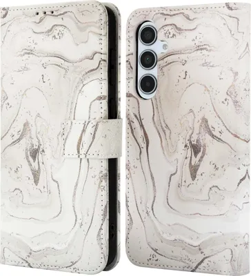 Zdjęcie produktu dla imoshion Design Bookcase dla Samsung Galaxy A35 - Sandy Marble