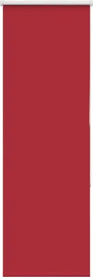 Image de Store enrouleur occultant rouge largeur du tissu 50,7 cm