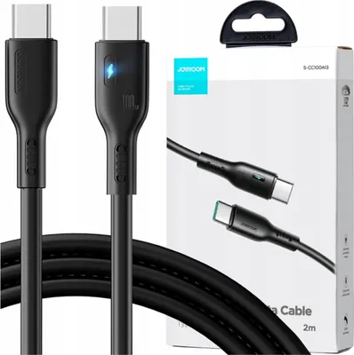 Immagine prodotto di Cavo Joyroom serie Premium A13 Usb-C / Usb-C 100W 2M - Czarny
