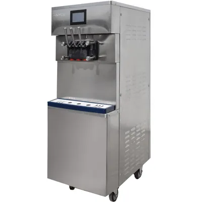 Produktbild von Gino Gelati Softeismaschine Padova 45L pro Stunde 2700W Edelstahl