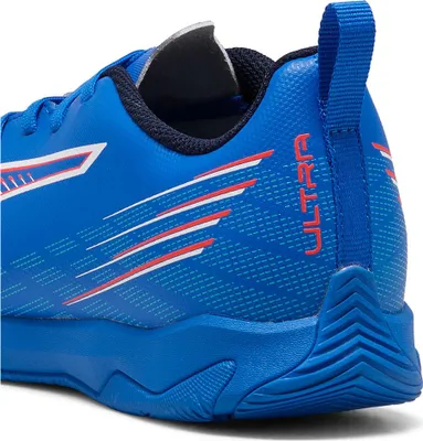 Produktbild von Puma Kinder Ultra 6 Play IT Jr. Hallenschuhe - 108538, Farbe:Blau, Kinder Schuhe:28