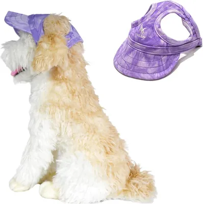 Produktbild von Hundemütze mit Ohröffnungen – Verstellbare Sommerhaube für kleine und mittelgroße Hunde