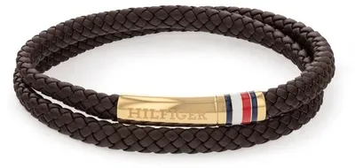 Immagine prodotto di Cinturino in pelle marrone con chiusura in acciaio 2790551