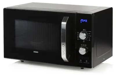 Obrázek produktu pro Domo DO2924, Pracovní deska, Samostatná mikrovlnná trouba, 23 l, 800 W, Vestavěný displej, Knoflíky, Otočné