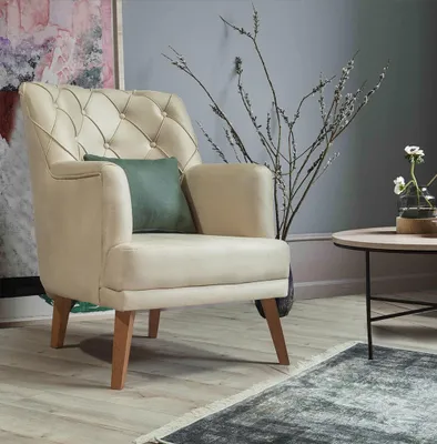 Image de Ensemble de canapés Canapé Fauteuil 3 places 3+1 places beige