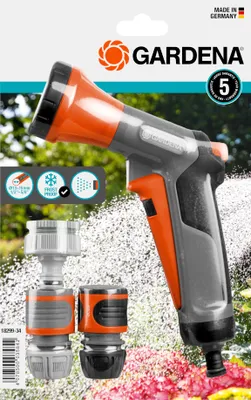 Produktbild von Gardena 18299-34 Spritzpistole de Spritz- oder Düsensatz de Düsensatz de Düsen Schwarz, Grau, Orange