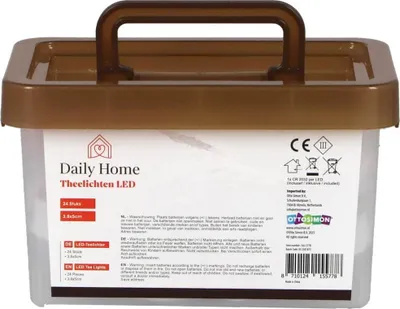 Zdjęcie produktu dla Daily Home Świeczki LED 24 sztuki | 6 sztuk