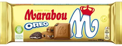 Imagen del producto de Chocolate Marabou con Oreo, 170g