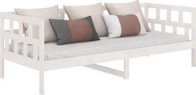 Obrázek produktu pro vidaXL Denní postel White Solid Pine 80x200 cm
