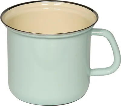 Produktbild von Riess Topf mit Chromrand 14 cm 1,50 l 0270-006 türkis