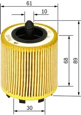 Produktbild von Bosch Ölfilter F 026 407 016