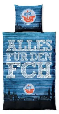 Produktbild von F.C. Hansa Rostock Bettwäsche Alles für den FCH 135x200 + 80x80cm