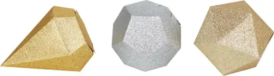 Produktbild von VBS Schablonen-Set "Diamantschachteln", 3-tlg.