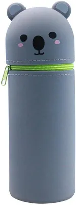 Produktbild von Schreibtischetui für Mädchen und Jungen, großes Etui für Kinder, Schreibtischwarendoos, Etui mit großem Fassungsvermögen, Tierschmuckhalter