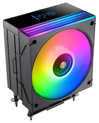 Produktbild von Mars Gaming MCPU-LCD, Luftkühlung, 12 cm, Schwarz