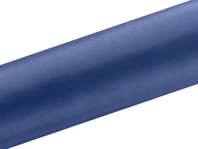 Produktbild von Glatter Satin, dunkelblau, 0,16 x 9 m (1 Karton / 48 Stk.) (1 Stk. / 9 m.)